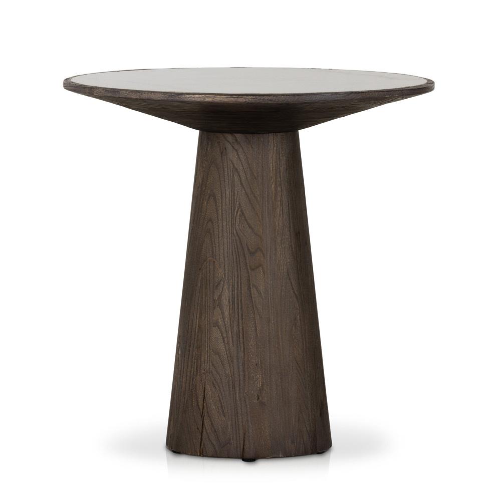 Four Hands - Hughes - Skye End Table - White Marble - 235395-001 veiw 2