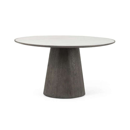 Four Hands - Hughes - Skye Round Dining Table-White Marble - 228008-001 veiw 6