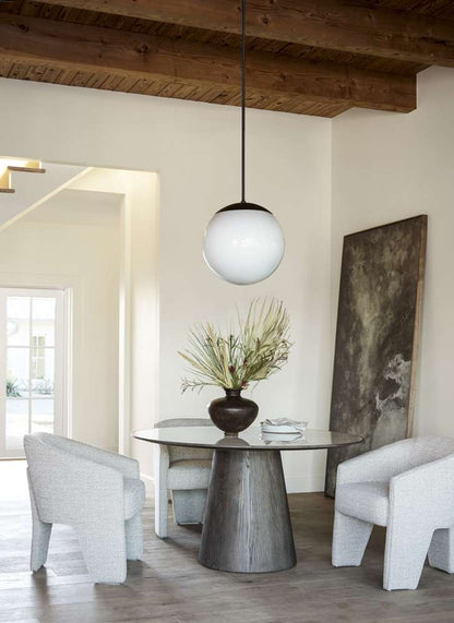 Four Hands - Hughes - Skye Round Dining Table-White Marble - 228008-001 veiw 7