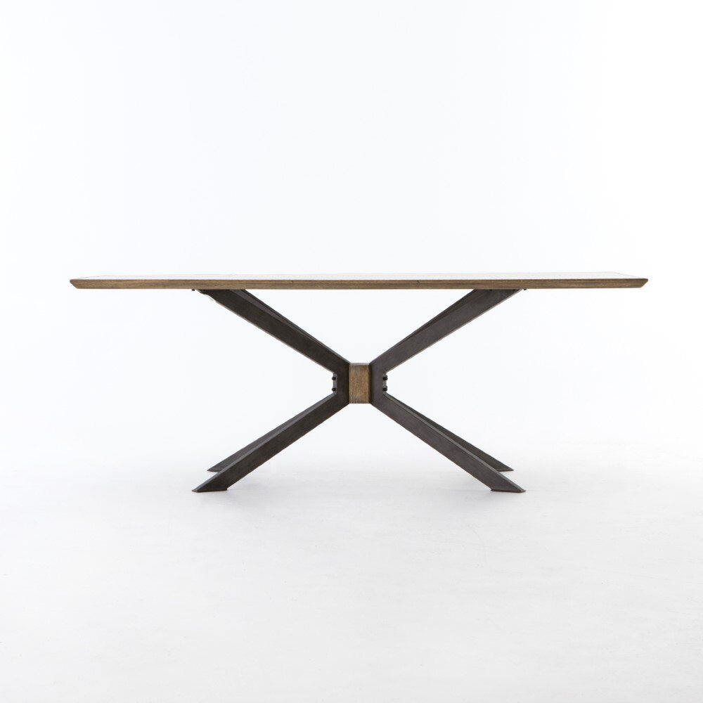 Four Hands - Spider Dining Table 79in - Sandy Oak - CIMP-105 veiw 5
