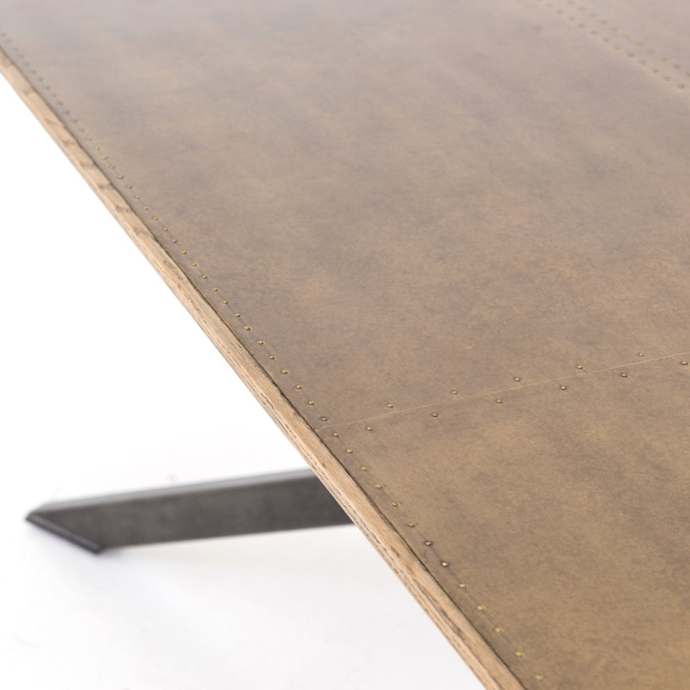 Four Hands - Spider Dining Table 94in - Sandy Oak - CIMP-251 veiw 4