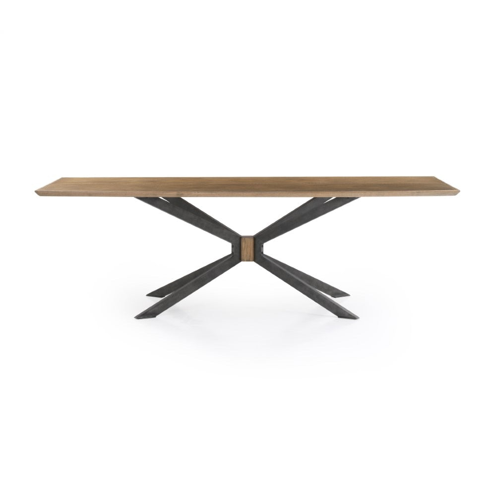 Four Hands - Spider Dining Table 94in - Sandy Oak - CIMP-251 veiw 7