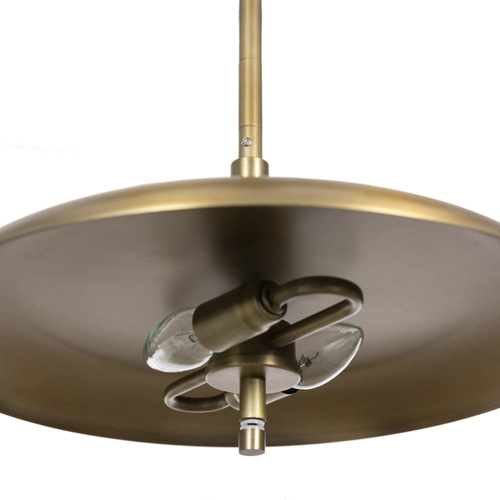 Four Hands - Huston Pendant - Aged Brass Iron - 243096-002 view 10