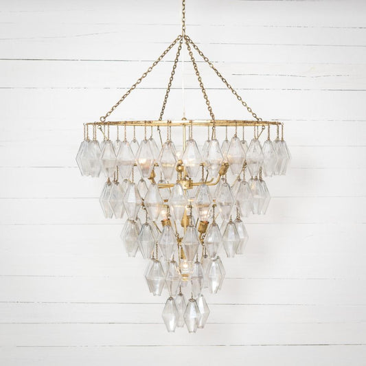 Four Hands - Adeline Large Round Chandelier - Gold Leaf - IHTN-002A veiw 1