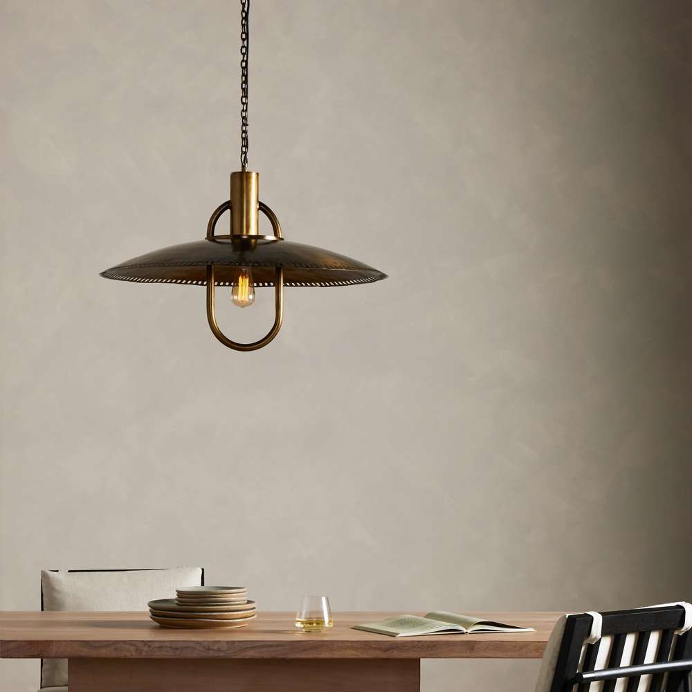Four Hands - Hutton - Arely Pendant - Dark Antique Brass - 231962-003 veiw 7