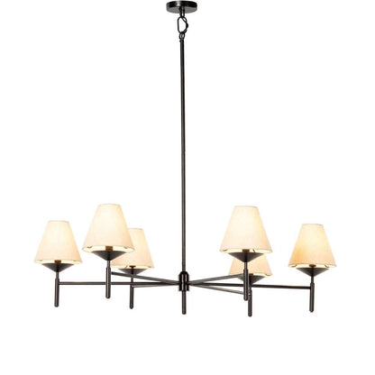 Four Hands - Hutton - Dodie Chandelier-Jet Black - 236830-001 veiw 3