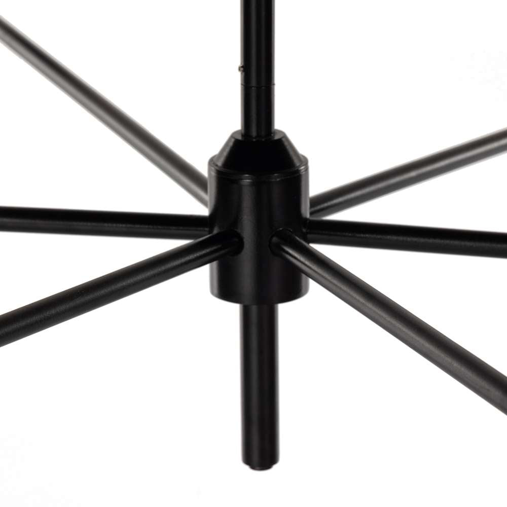 Four Hands - Hutton - Dodie Chandelier-Jet Black - 236830-001 veiw 6
