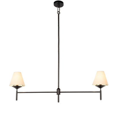 Four Hands - Hutton - Dodie Linear Chandelier-Jet Black - 237406-001 veiw 3