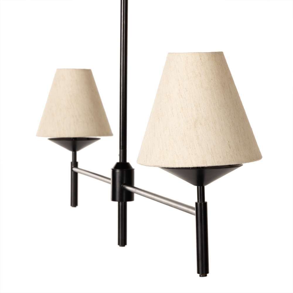 Four Hands - Hutton - Dodie Linear Chandelier-Jet Black - 237406-001 veiw 4