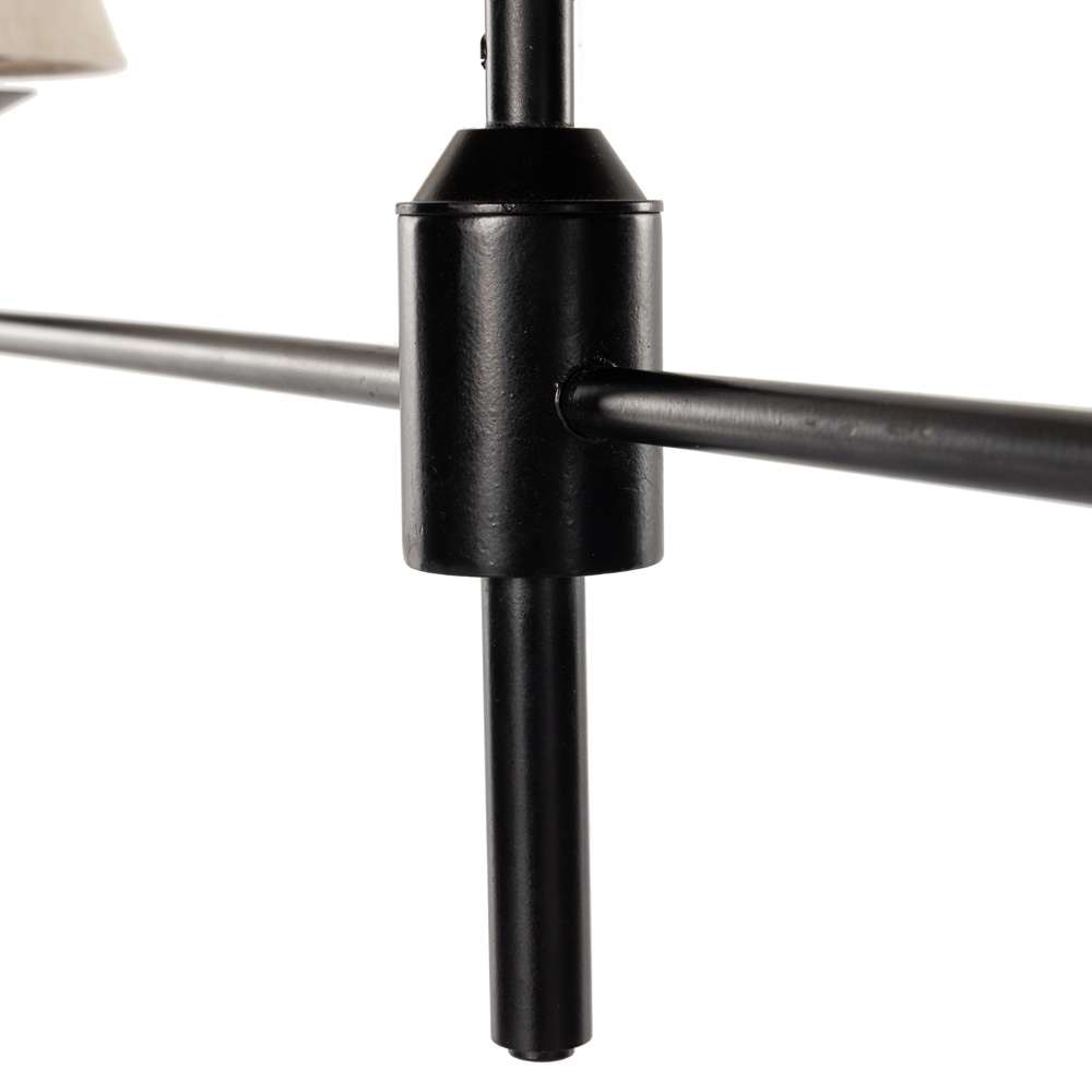 Four Hands - Hutton - Dodie Linear Chandelier-Jet Black - 237406-001 veiw 8