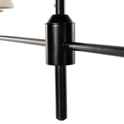 Four Hands - Hutton - Dodie Linear Chandelier-Jet Black - 237406-001 veiw 8