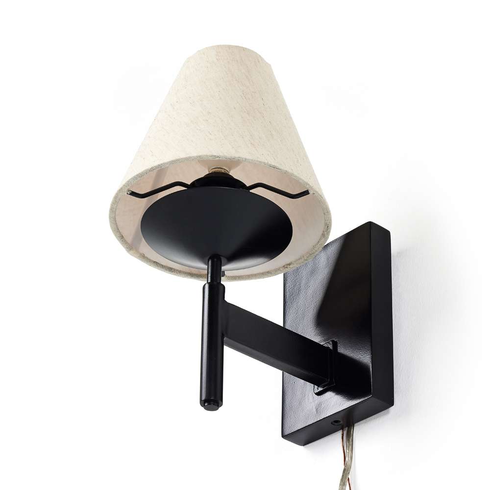 Four Hands - Hutton - Dodie Sconce-Jet Black - 237283-001 veiw 7