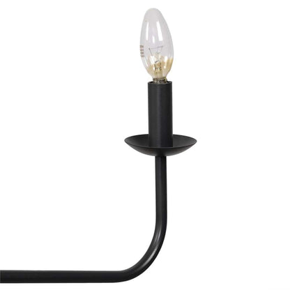 Four Hands - Hutton - Edlyn Chandelier - Antiqued Iron - 236829-001 veiw 5