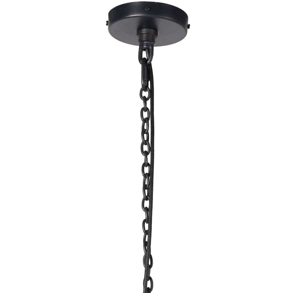 Four Hands - Hutton - Edlyn Small Chandelier - Antiqued Iron - 237407-001 veiw 3