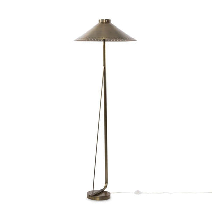 Four Hands - Hutton - Egon Floor Lamp-Antique Brass Iron - 232799-002 veiw 6