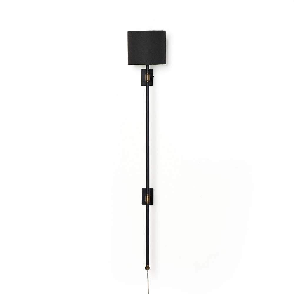 Four Hands - Hutton - Maurice Sconce - Matte Black Plaster - 239410-001 veiw 5