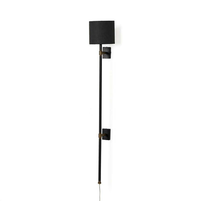 Four Hands - Hutton - Maurice Sconce - Matte Black Plaster - 239410-001 veiw 6