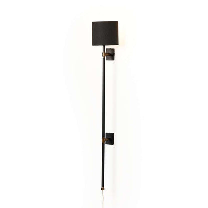 Four Hands - Hutton - Maurice Sconce - Matte Black Plaster - 239410-001 veiw 8