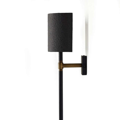 Four Hands - Hutton - Maurice Sconce - Matte Black Plaster - 239410-001 veiw 9