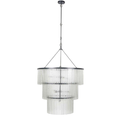 Four Hands - Hutton - Meredith Large Chandelier - Clr Txt Glass - 237709-002 veiw 1