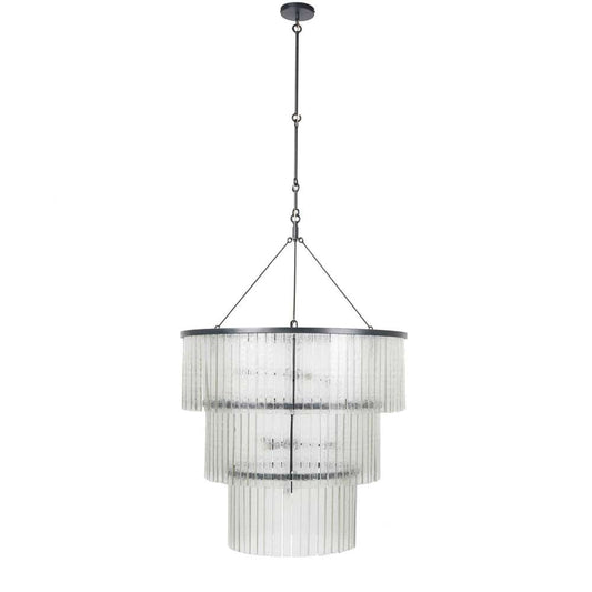 Four Hands - Hutton - Meredith Large Chandelier - Clr Txt Glass - 237709-002 veiw 1