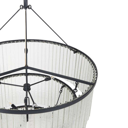 Four Hands - Hutton - Meredith Large Chandelier - Clr Txt Glass - 237709-002 veiw 2
