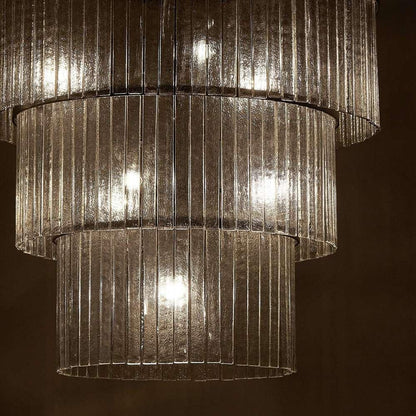 Four Hands - Hutton - Meredith Large Chandelier - Clr Txt Glass - 237709-002 veiw 3