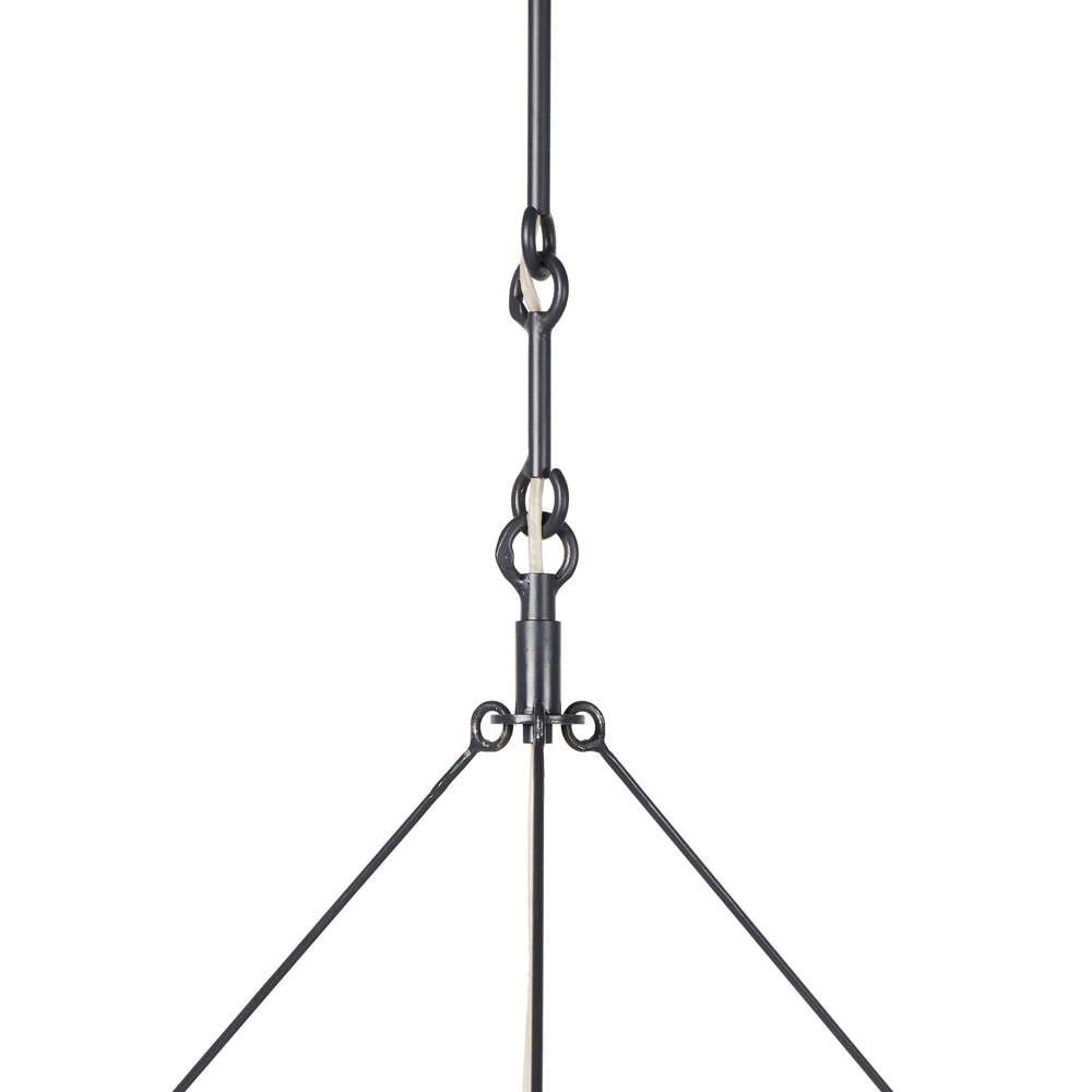 Four Hands - Hutton - Meredith Large Chandelier - Clr Txt Glass - 237709-002 veiw 6