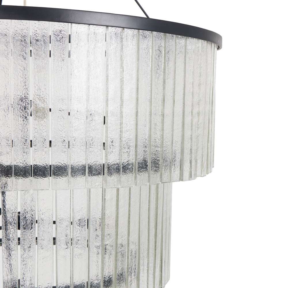 Four Hands - Hutton - Meredith Large Chandelier - Clr Txt Glass - 237709-002 veiw 7