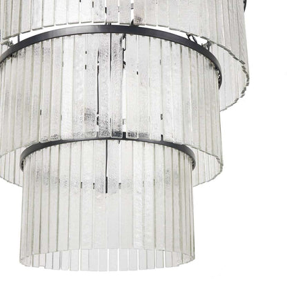 Four Hands - Hutton - Meredith Large Chandelier - Clr Txt Glass - 237709-002 veiw 8