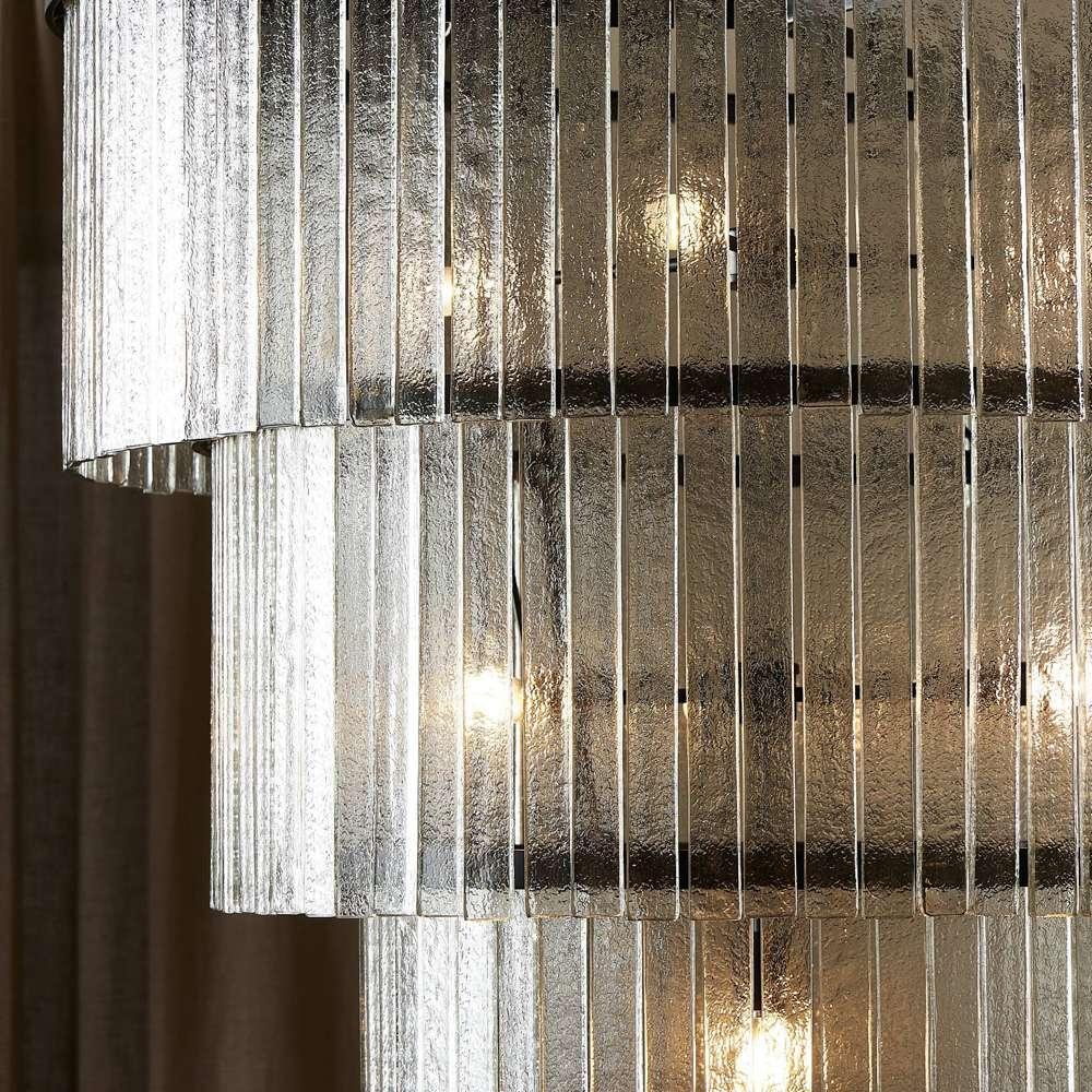 Four Hands - Hutton - Meredith Large Chandelier - Clr Txt Glass - 237709-002 veiw 9