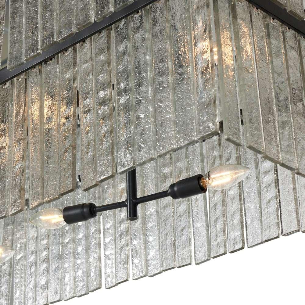 Four Hands - Hutton - Meredith Linear Chandelier - Clear - 238605-002 veiw 4