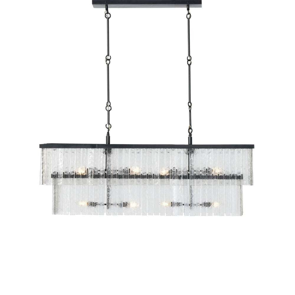 Four Hands - Hutton - Meredith Linear Chandelier - Clear - 238605-002 veiw 8