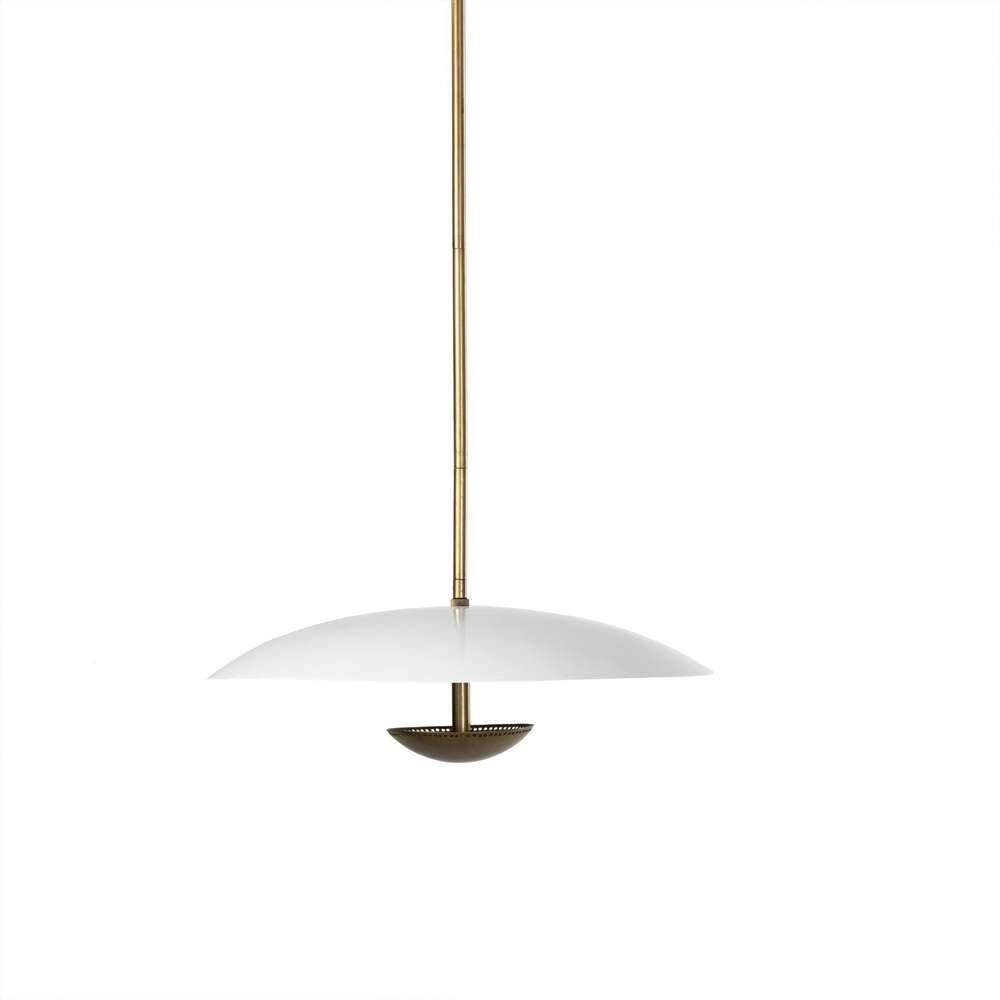Four Hands - Hutton - Oren Pendant - Antique Brass - 233074-003 veiw 1