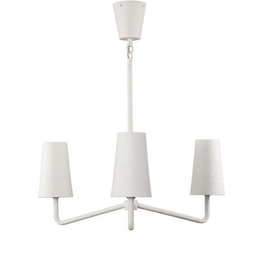 Four Hands - Hutton - Vincennes Chandelier - Matte White Plaster - 247959-001_CLOSEOUT view 1