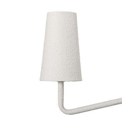 Four Hands - Hutton - Vincennes Chandelier - Matte White Plaster - 247959-001_CLOSEOUT view 4
