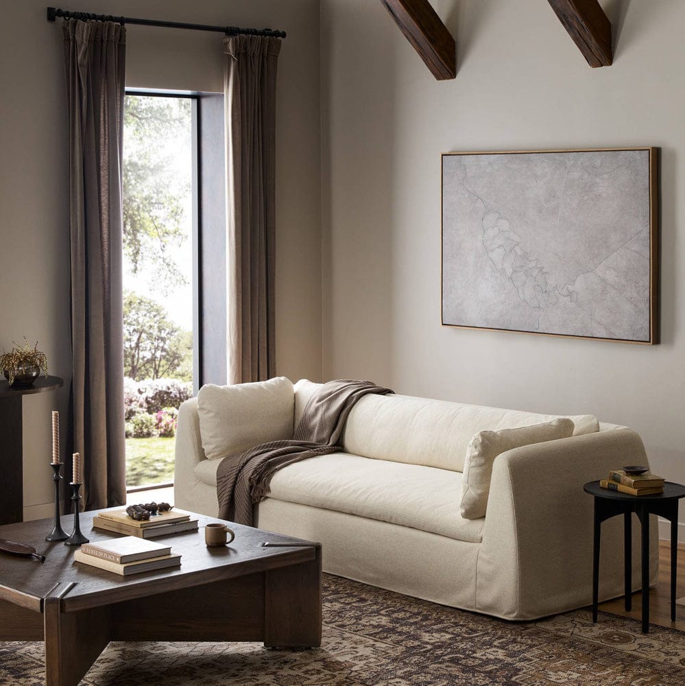 Four Hands - Iggy Slipcover Sofa-98" - Antwerp Natural - 249187-001 view 4