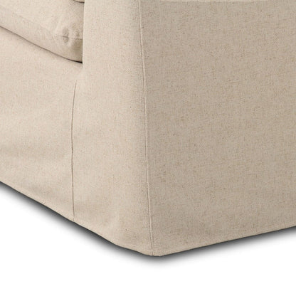 Four Hands - Iggy Slipcover Sofa-98" - Antwerp Natural - 249187-001 view 8