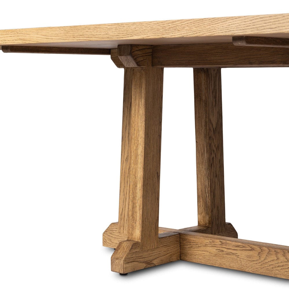 Four Hands - Indie Dining Table - Light Weathered Oak Veneer - 248856-002 view 8