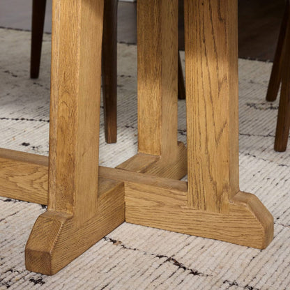 Four Hands - Indie Dining Table - Light Weathered Oak Veneer - 248856-002 view 11