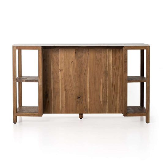 Four Hands - Indira Kitchen Island - Smoked Acacia - 229502-001 veiw 2