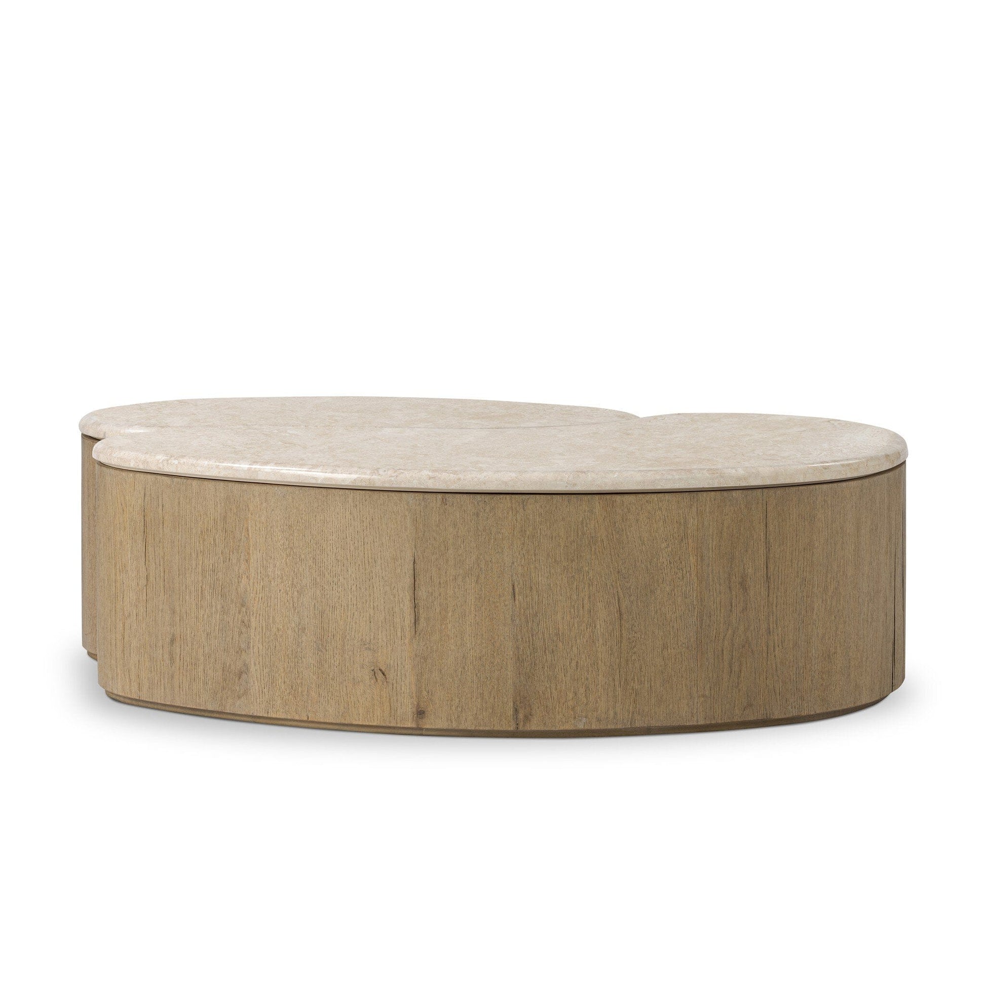 Four Hands - Ingrid Coffee Table - Cappuccino Marble - 249160-002 view 6