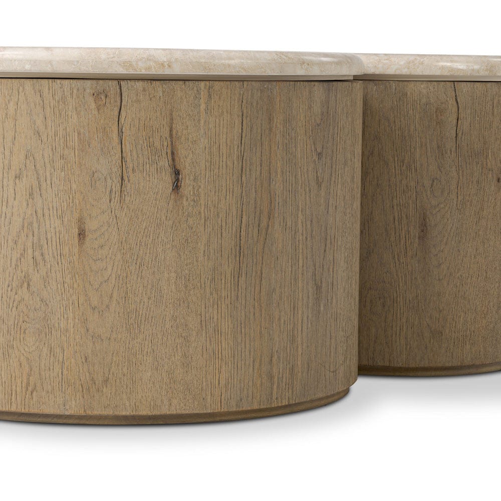 Four Hands - Ingrid Coffee Table - Cappuccino Marble - 249160-002 view 8
