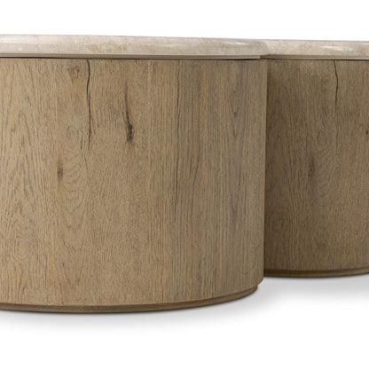 Four Hands - Ingrid Coffee Table - Cappuccino Marble - 249160-002 view 8