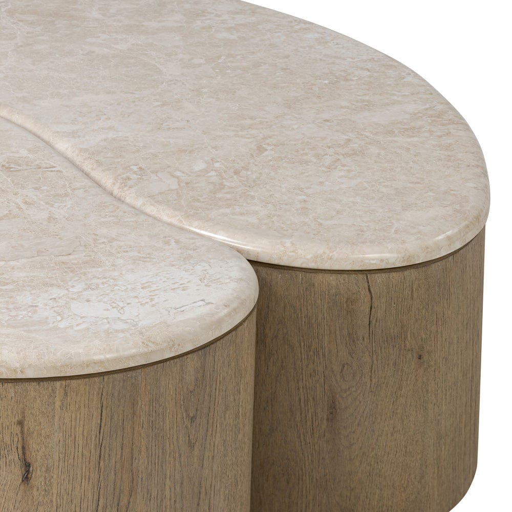 Four Hands - Ingrid Coffee Table - Cappuccino Marble - 249160-002 view 11