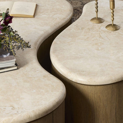 Four Hands - Ingrid Coffee Table - Cappuccino Marble - 249160-002 view 12