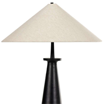 Four Hands - Innes Tapered Shade Floor Lamp - Matte Blk - 232989-002 veiw 5