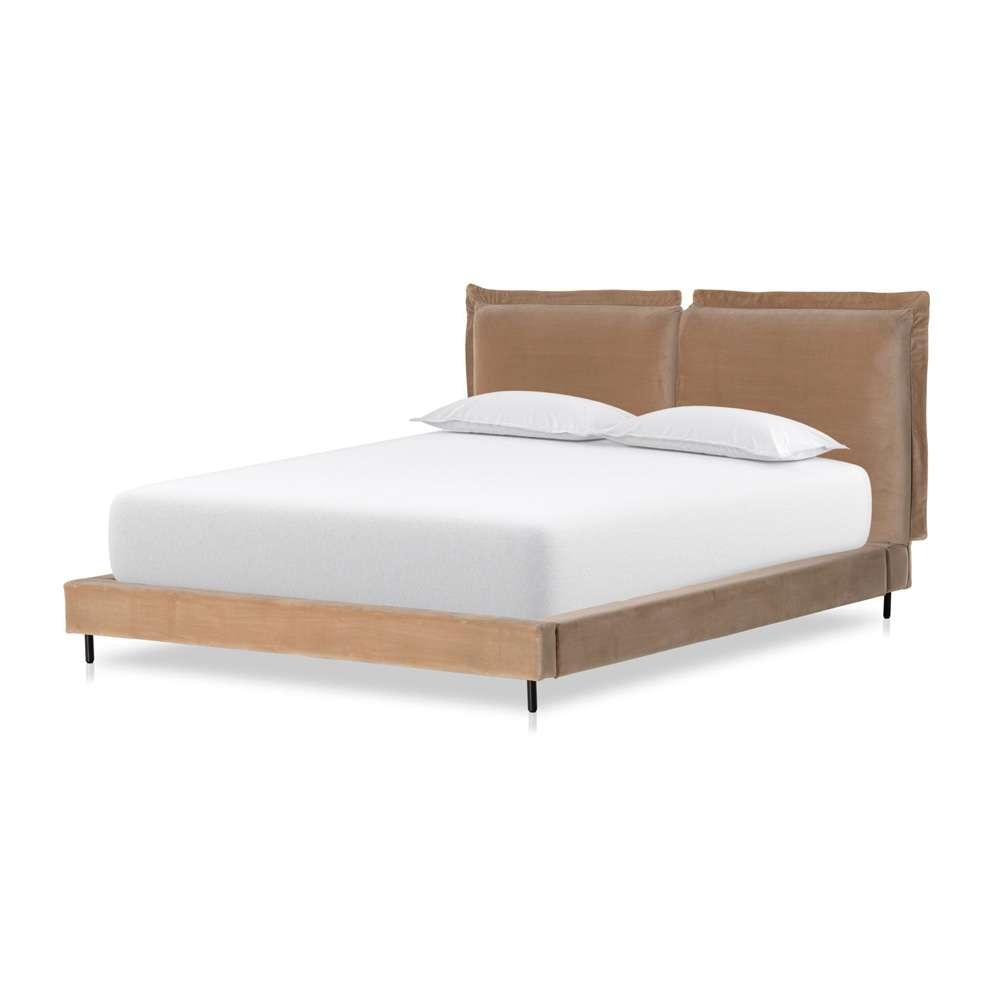Four Hands - Inwood King Bed - Surrey Taupe - 109378-008 veiw 1