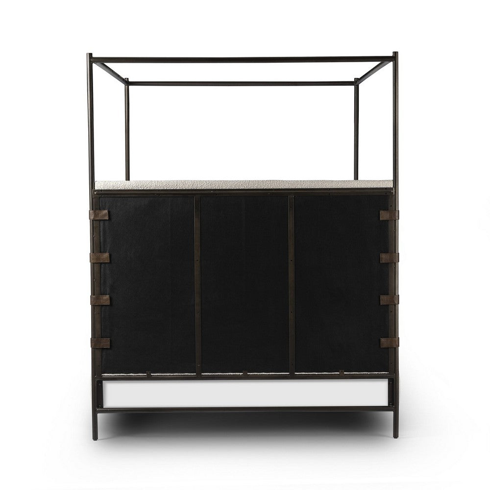 Four Hands - Irondale - Anderson Canopy Bed - Knoll Natural - 242944-001_CLOSEOUT view 4