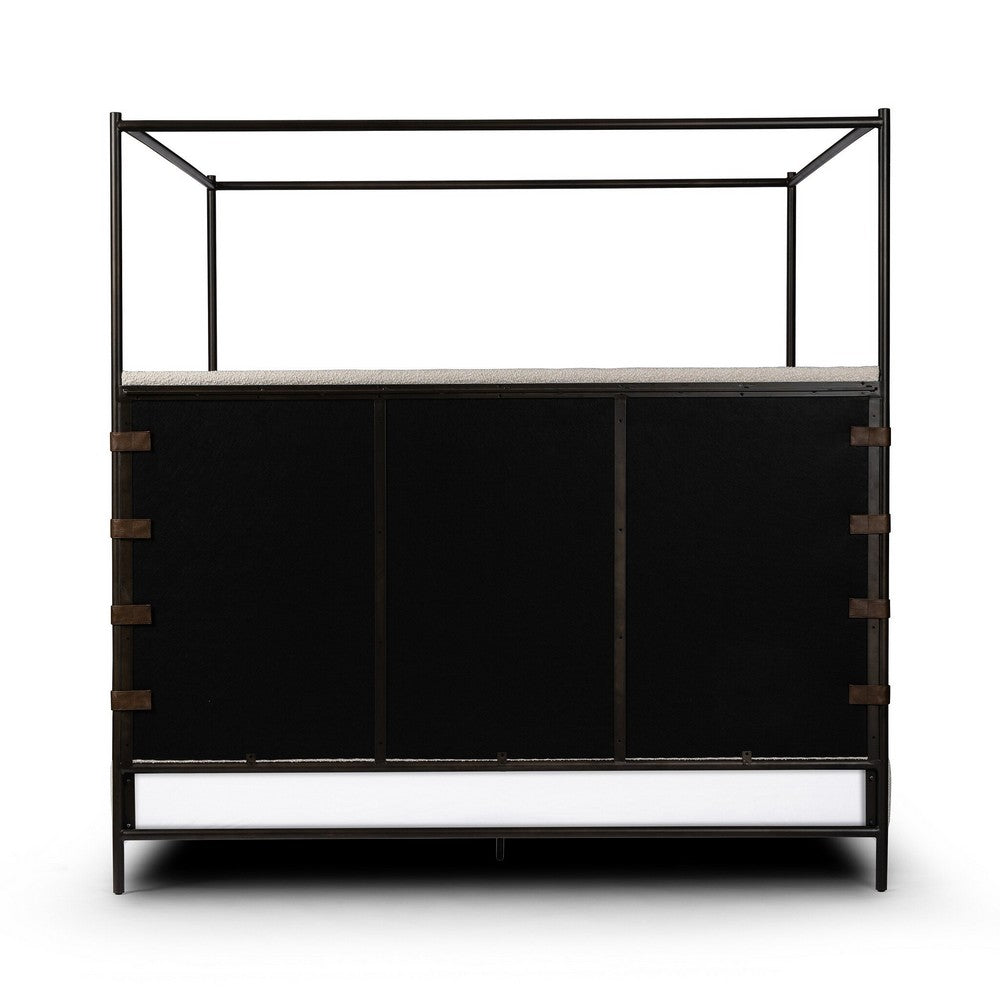 Four Hands - Irondale - Anderson Canopy Bed - Knoll Natural - 242944-002_CLOSEOUT view 4